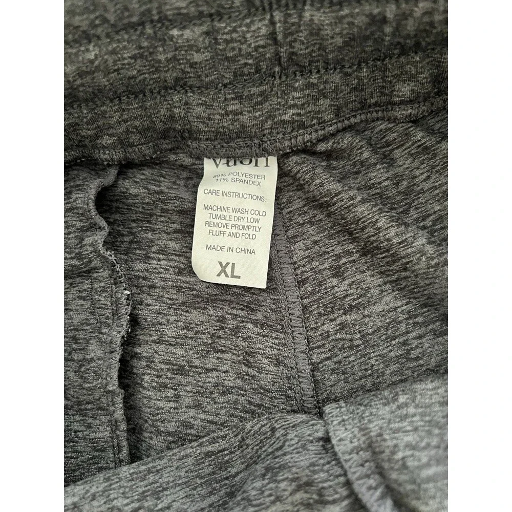 Vuori Men’s Ponto Performance Pant Charcoal Heather Gray Size XL EUC